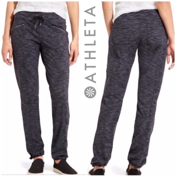 Athleta Pants - Athleta heather grey slouch jogger size small